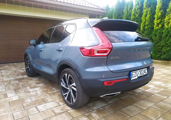 Volvo XC 40 cena 148500 przebieg: 35884, rok produkcji 2020 z Łódź małe 254